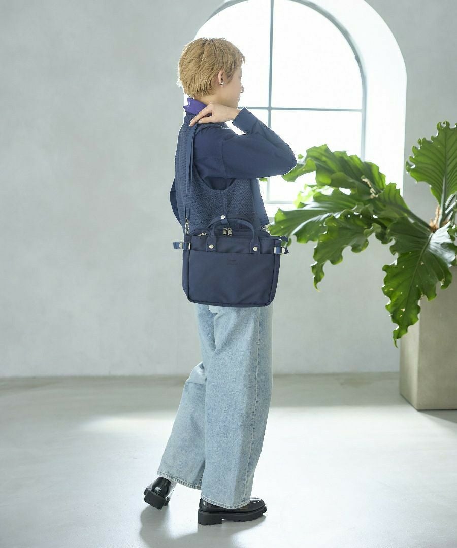 anello ショルダーバッグ 両面撥水 2WAY ２層 A5 ALL IN ATH3691