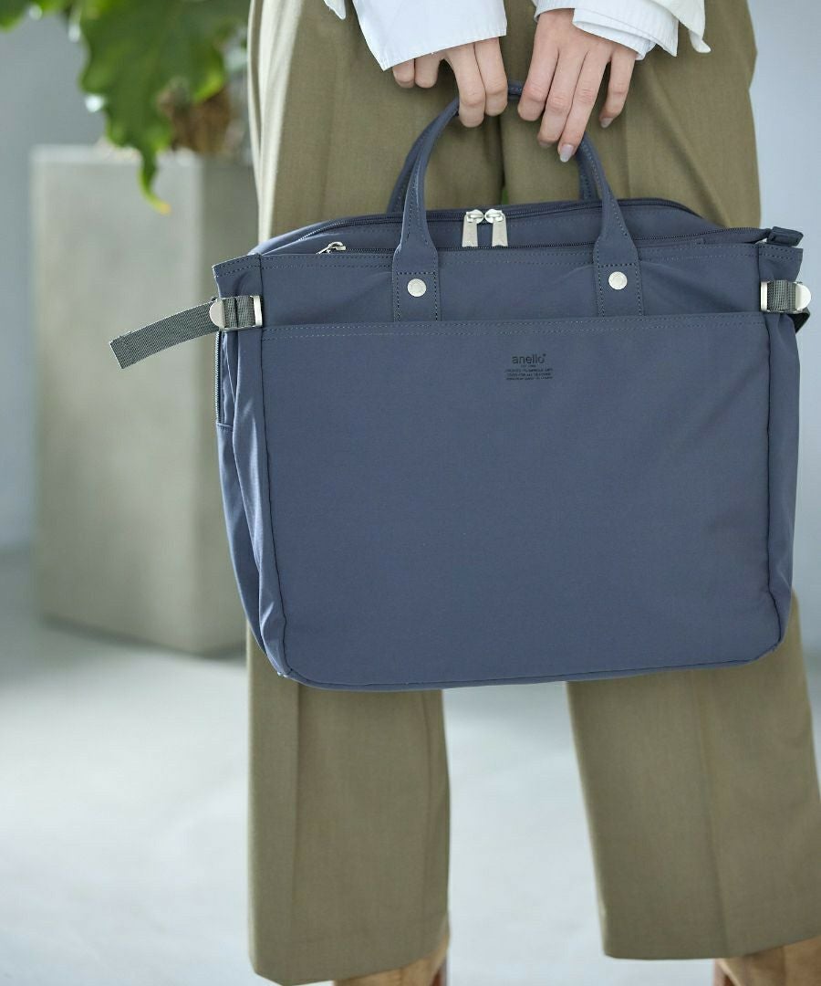 anello ショルダーバッグ 両面撥水 2WAY ２層 10ポケット A4 ALL IN ATH3692