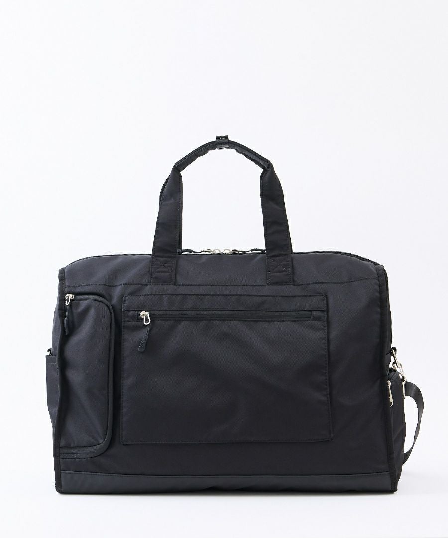 anello ボストンバッグ 両面撥水 軽量 大容量 37L 多機能 10ﾎﾟｹ 2W ｷｬﾘｰｵﾝ ﾎﾞﾄﾙﾎﾟｹ ｼｭｰｽﾞﾎﾟｹ A3 CARRY ATM0951