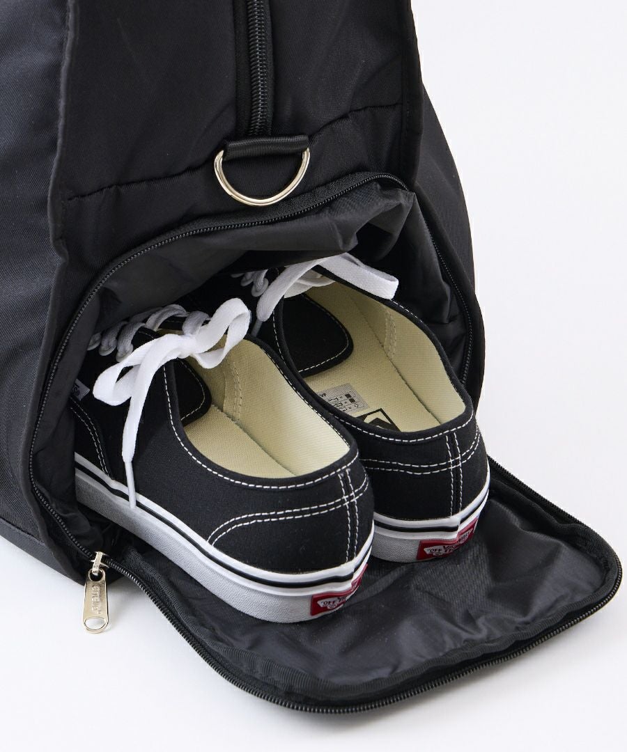 anello ボストンバッグ 両面撥水 軽量 大容量 37L 多機能 10ﾎﾟｹ 2W ｷｬﾘｰｵﾝ ﾎﾞﾄﾙﾎﾟｹ ｼｭｰｽﾞﾎﾟｹ A3 CARRY ATM0951