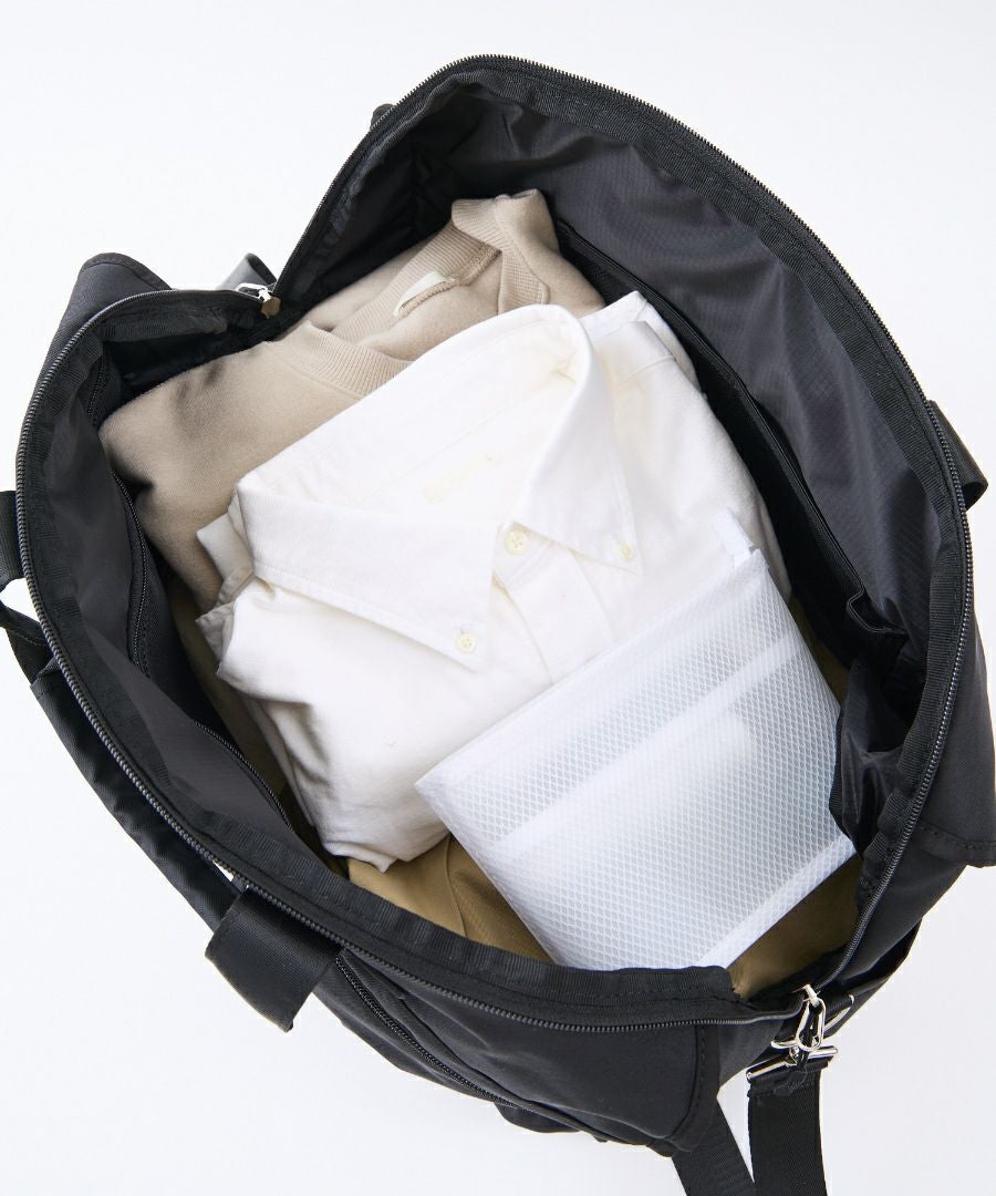 anello ボストンバッグ 両面撥水 軽量 大容量 37L 多機能 10ﾎﾟｹ 2W ｷｬﾘｰｵﾝ ﾎﾞﾄﾙﾎﾟｹ ｼｭｰｽﾞﾎﾟｹ A3 CARRY ATM0951