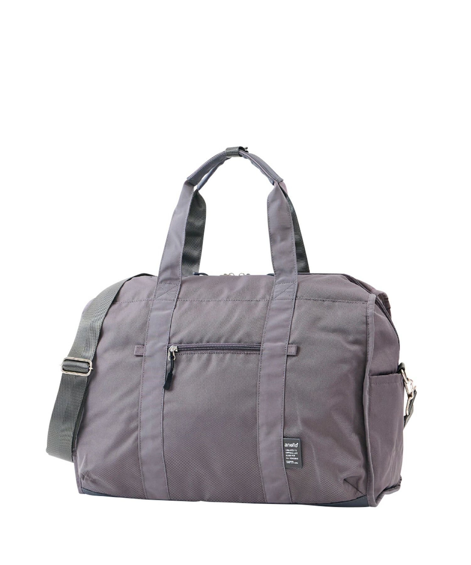 anello ボストンバッグ 両面撥水 軽量 大容量 30L 多機能 10ﾎﾟｹ 2W ｷｬﾘｰｵﾝ ﾎﾞﾄﾙﾎﾟｹ ｼｭｰｽﾞﾎﾟｹ A4 CARRY ATM0952