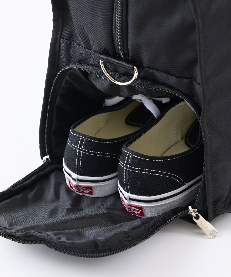 anello ボストンバッグ 両面撥水 軽量 大容量 30L 多機能 10ﾎﾟｹ 2W ｷｬﾘｰｵﾝ ﾎﾞﾄﾙﾎﾟｹ ｼｭｰｽﾞﾎﾟｹ A4 CARRY ATM0952