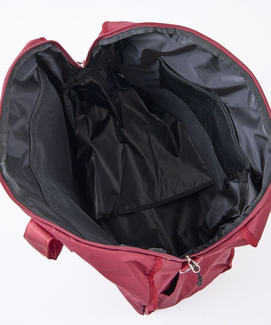 anello ボストンバッグ 両面撥水 軽量 大容量 30L 多機能 10ﾎﾟｹ 2W ｷｬﾘｰｵﾝ ﾎﾞﾄﾙﾎﾟｹ ｼｭｰｽﾞﾎﾟｹ A4 CARRY ATM0952