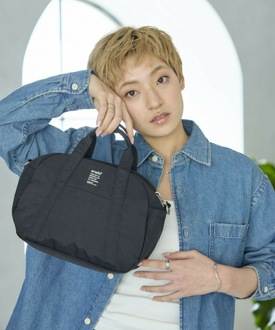 anello ショルダー 両面撥水 軽量 2WAY A5 PARADE ATM0963