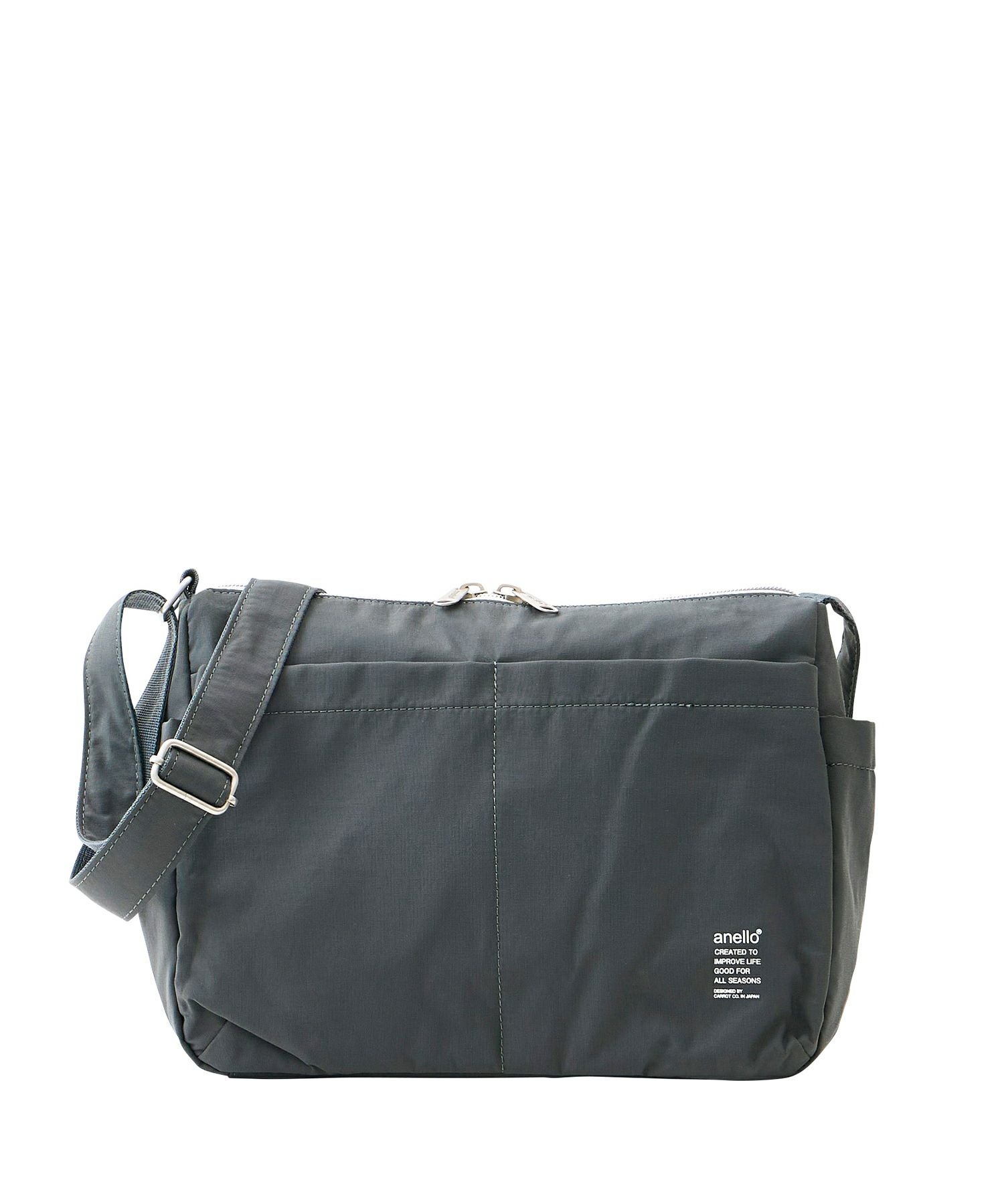 anello ショルダーバッグ 両面撥水 軽量 10ポケット A5 PARADE ATM0964