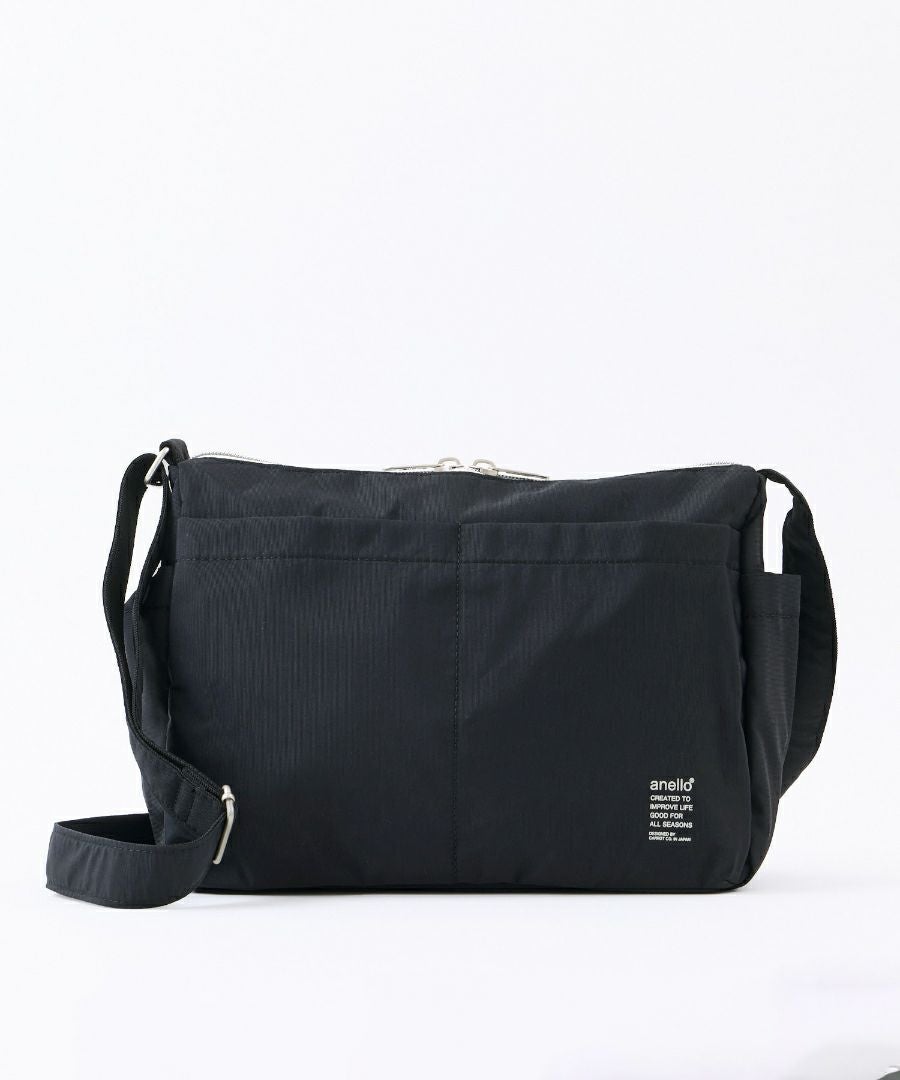 anello ショルダーバッグ 両面撥水 軽量 10ポケット A5 PARADE ATM0964