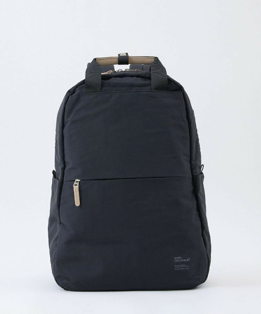 anello GRANDE リュック バックパック 両面撥水 軽量 10ポケット 21L PC収納 キャリーオン セキュリティポ A4 SABLE GTM0971