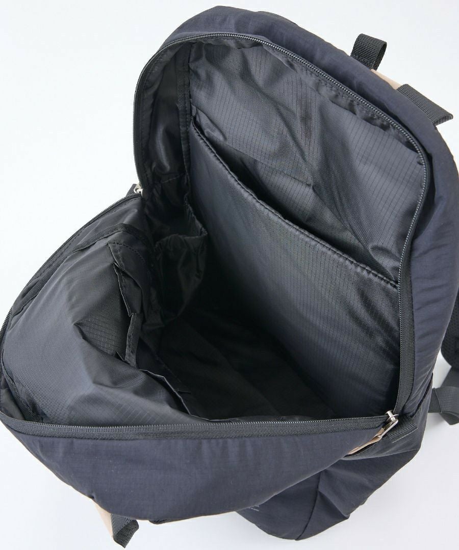 anello GRANDE リュック バックパック 両面撥水 軽量 10ポケット 21L PC収納 キャリーオン セキュリティポ A4 SABLE GTM0971