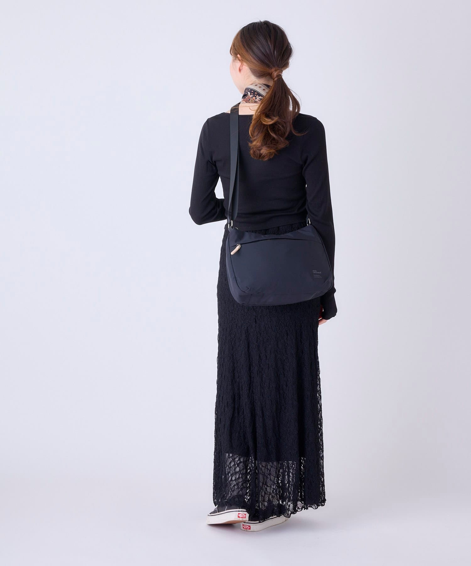 anello GRANDE ショルダーバッグ 両面撥水 軽量 10ポケット A5 SABLE GTM0972