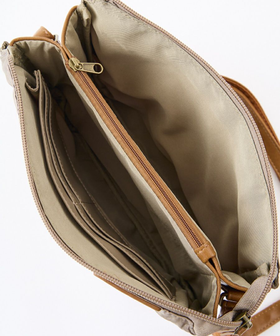 Legato Largo ショルダーバッグ ドット 撥水 多機能ショルダー コンパクト 軽量 0 撥水ドットナイロン LG-F3471