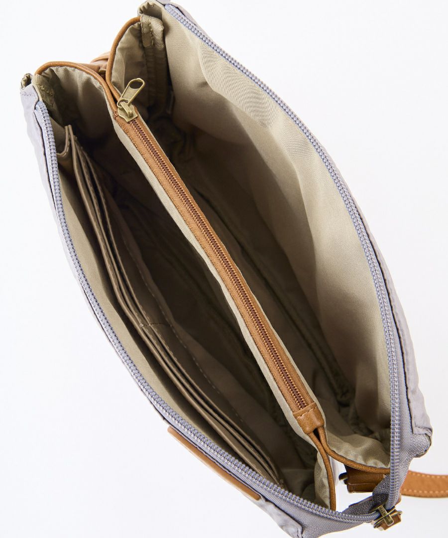 Legato Largo ショルダーバッグ ドット 撥水 多機能ショルダー コンパクト 軽量 0 撥水ドットナイロン LG-F3471