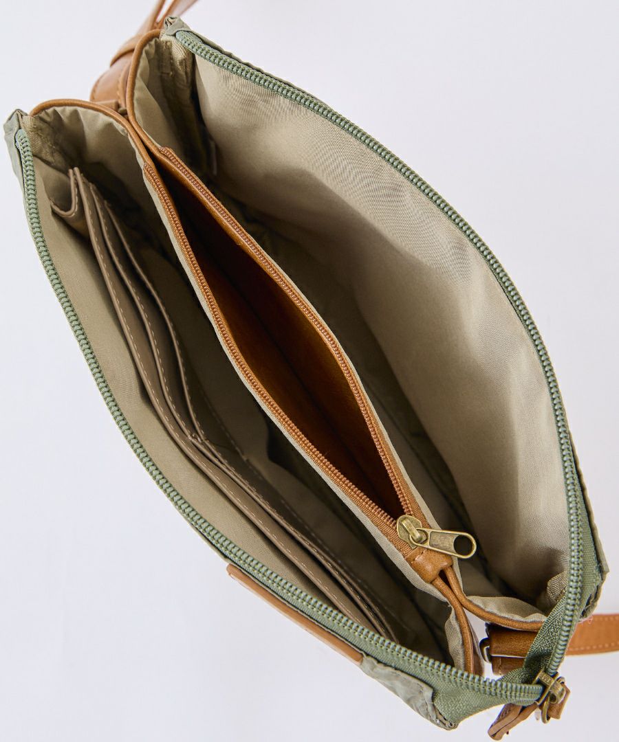 Legato Largo ショルダーバッグ ドット 撥水 多機能ショルダー コンパクト 軽量 0 撥水ドットナイロン LG-F3471