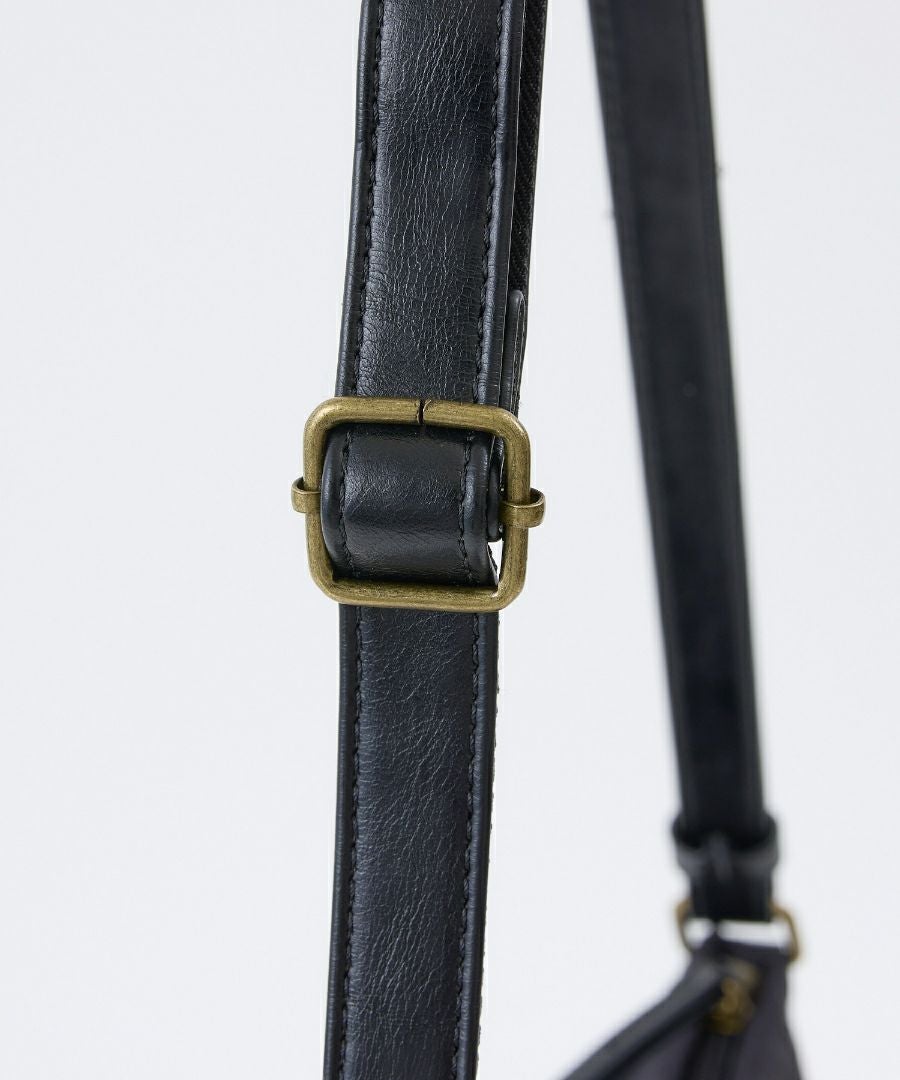 Legato Largo ショルダーバッグ ドット 撥水 バケツ型ショルダー 軽量 A5 撥水ドットナイロン LG-F3472