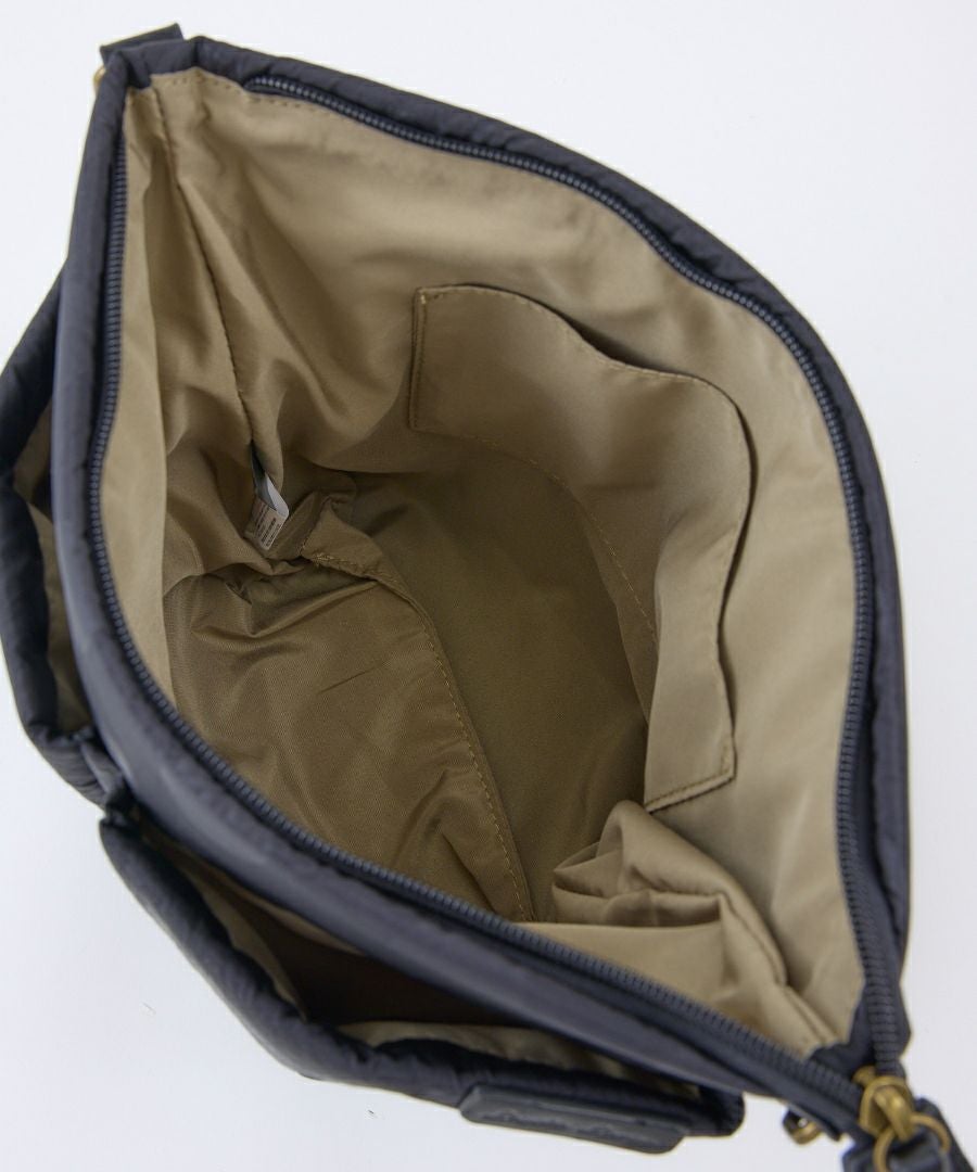 Legato Largo ショルダーバッグ ドット 撥水 バケツ型ショルダー 軽量 A5 撥水ドットナイロン LG-F3472