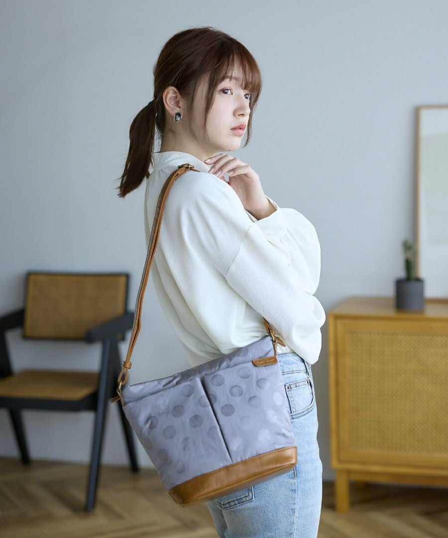 バケツ型ショルダーバッグ/Dot Series | ショルダーバッグ | CARROT