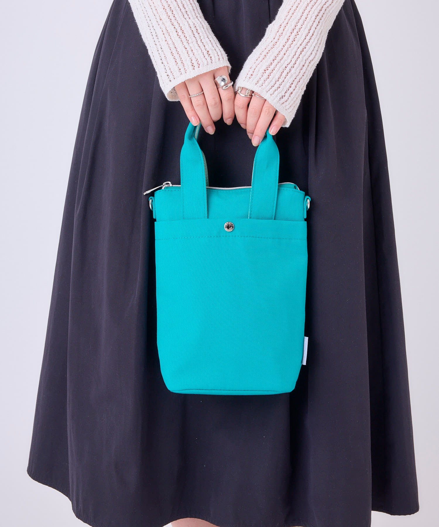 Legato Largo ショルダーバッグ 両面撥水 本体保冷 軽量 2WAY ボトル入れ mini おさんぽBAG LH-D1441