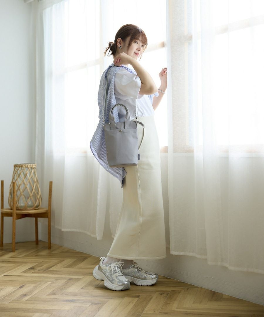 Legato Largo ショルダーバッグ 両面撥水 本体保冷 軽量 2WAY ボトル入れ mini おさんぽBAG LH-D1441