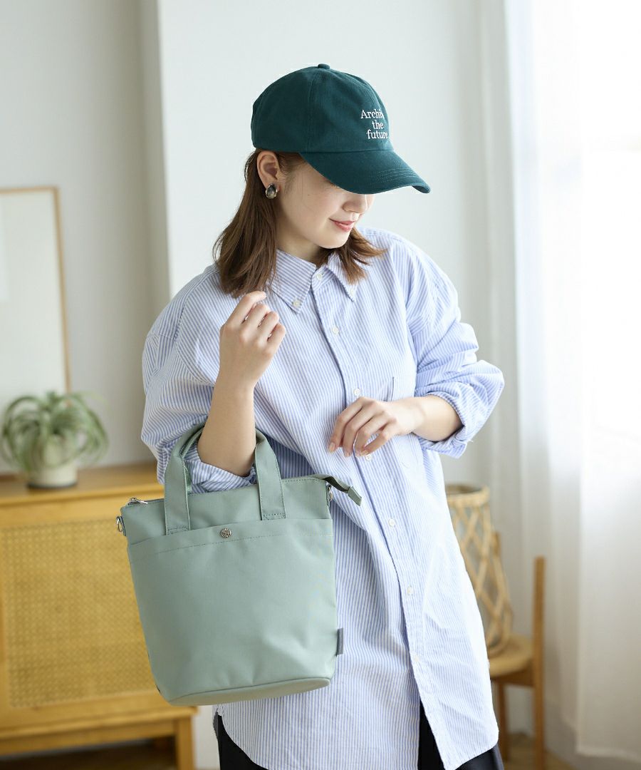 Legato Largo ショルダーバッグ 両面撥水 本体保冷 軽量 2WAY A5 おさんぽBAG LH-D1442