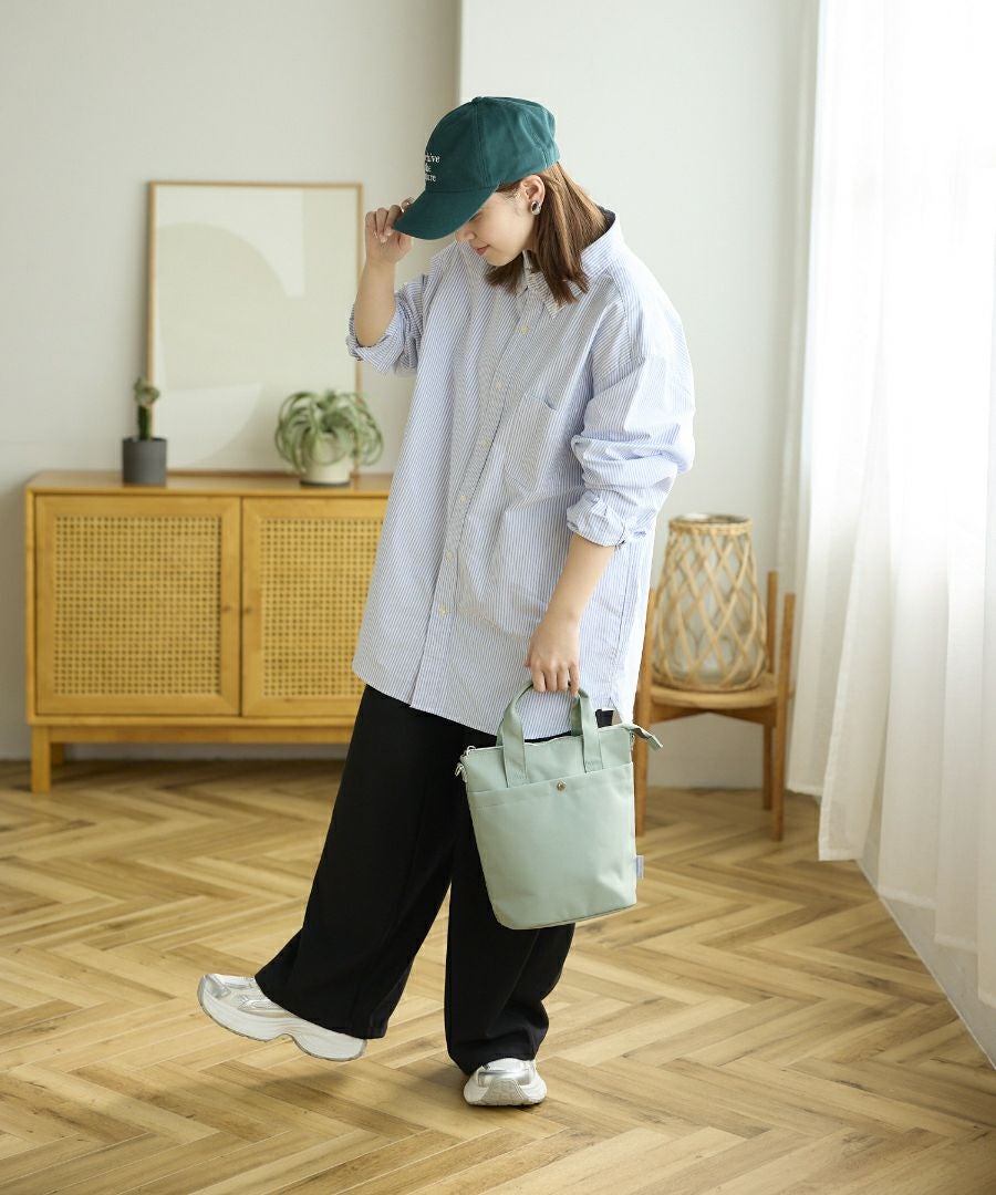 Legato Largo ショルダーバッグ 両面撥水 本体保冷 軽量 2WAY A5 おさんぽBAG LH-D1442