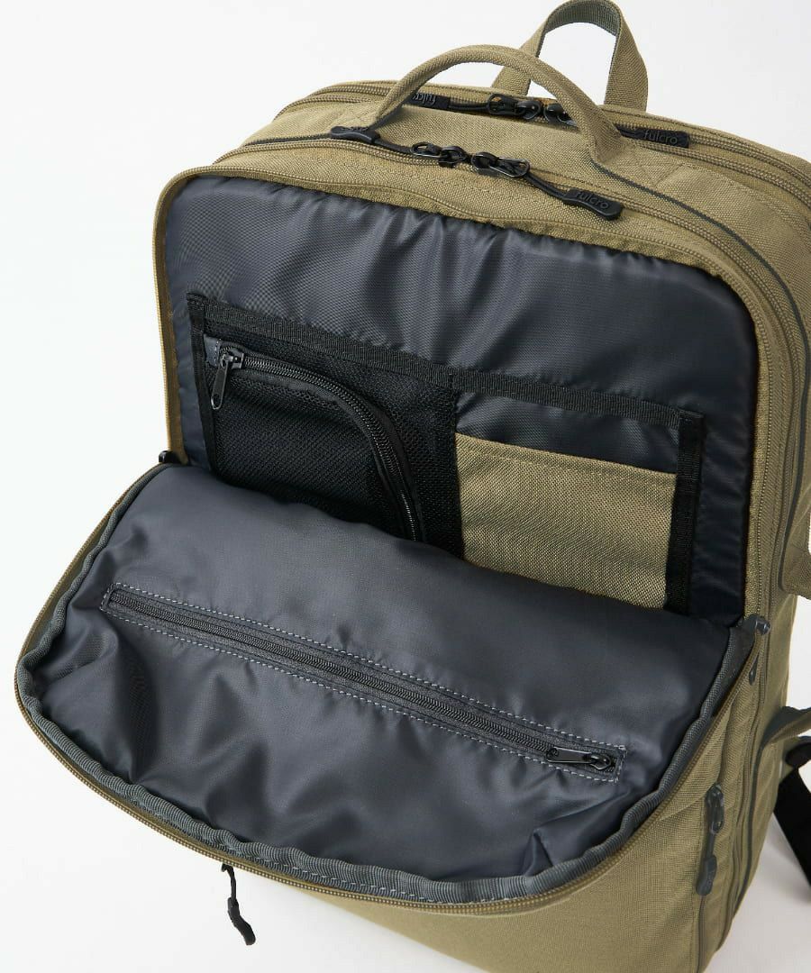fulcro リュック バックパック 撥水 2WAY 多収納 キャリーオン 拡張 大容量 A4 Explorer fma-0017