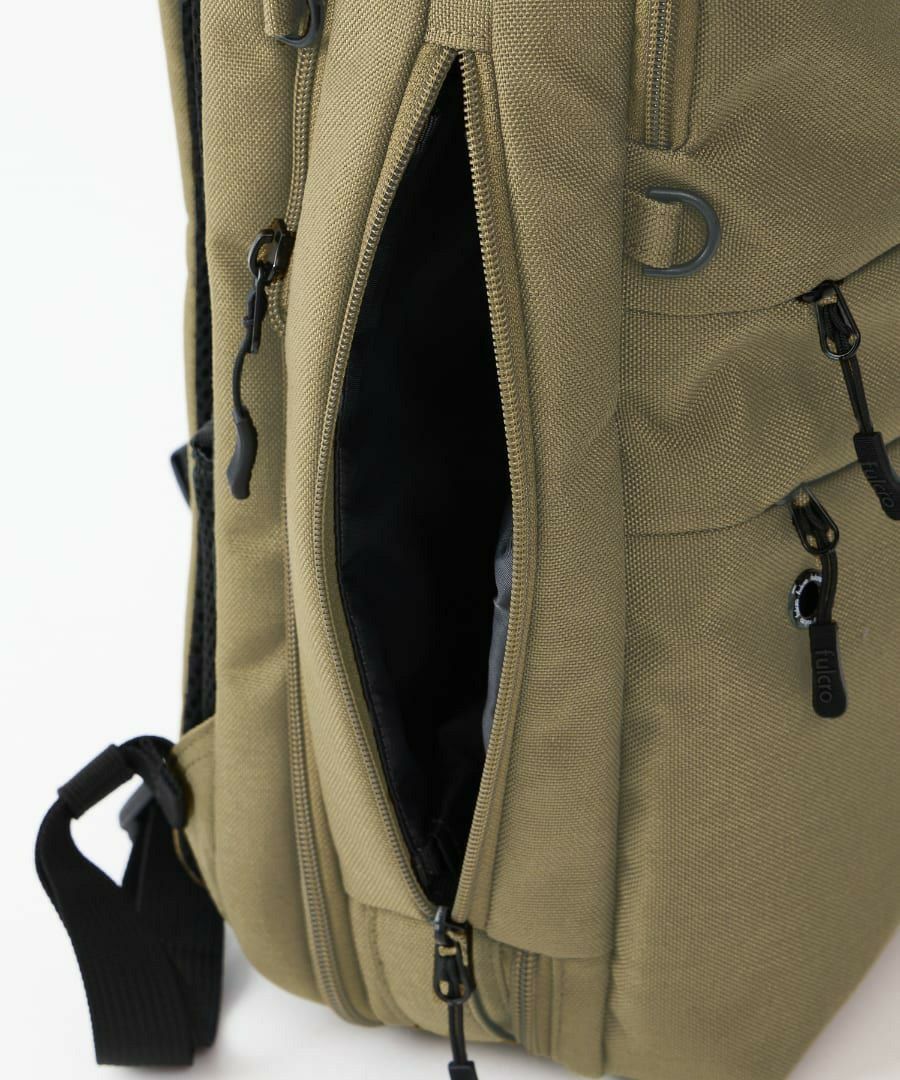 fulcro リュック バックパック 撥水 2WAY 多収納 キャリーオン 拡張 大容量 A4 Explorer fma-0017