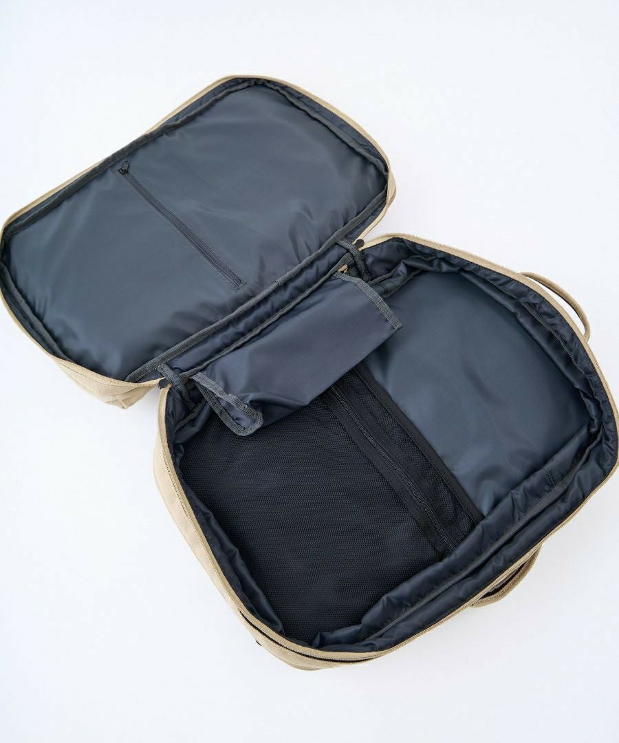 fulcro リュック バックパック 撥水 2WAY 多収納 キャリーオン 拡張 大容量 A4 Explorer fma-0017