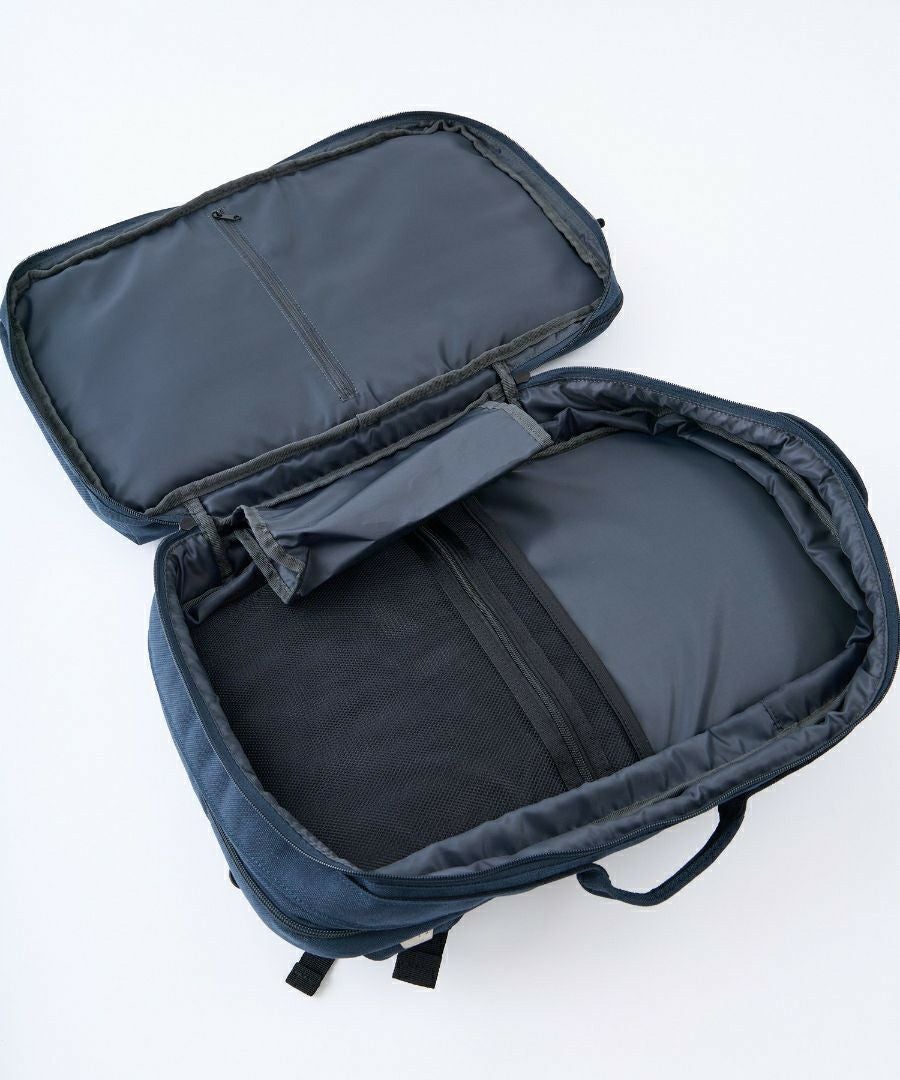 fulcro リュック バックパック 撥水 2WAY 多収納 キャリーオン 拡張 大容量 A4 Explorer fma-0017