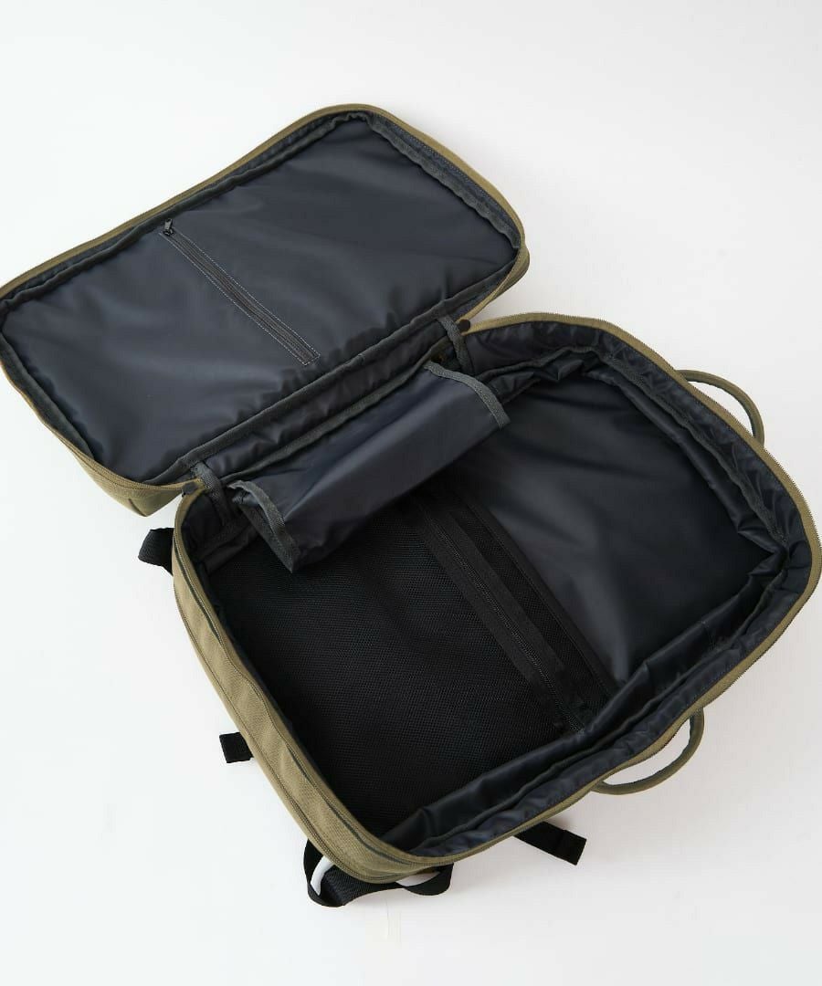 fulcro リュック バックパック 撥水 2WAY 多収納 キャリーオン 拡張 大容量 A4 Explorer fma-0017