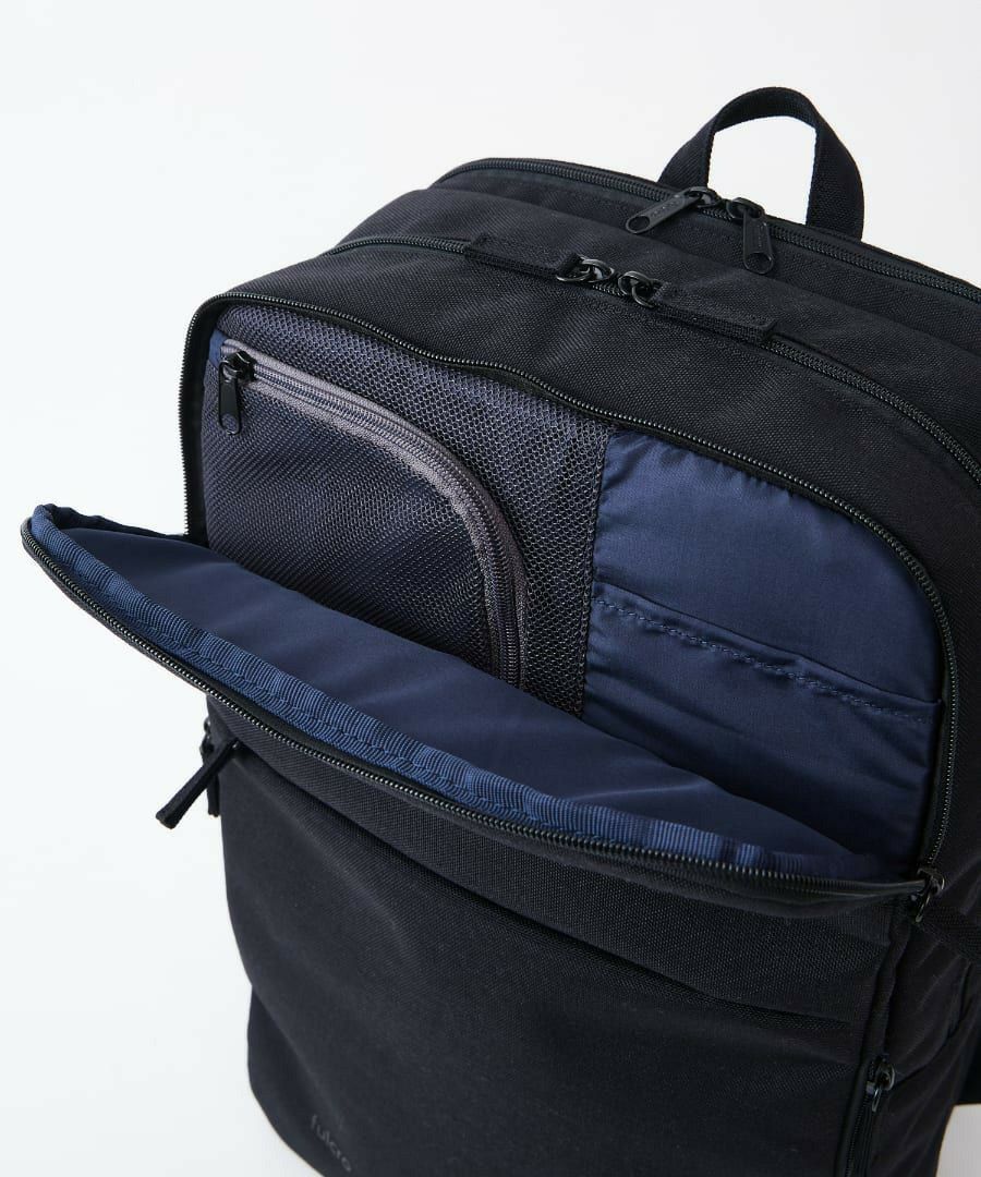 fulcro リュック バックパック 撥水 2WAY 多収納 キャリーオン ダブルPC収納対応 A4 Co-work fma-0035