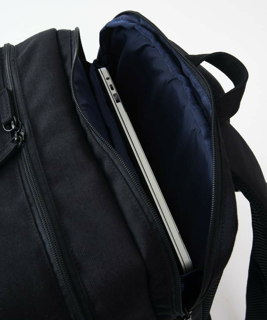 fulcro リュック バックパック 撥水 2WAY 多収納 キャリーオン ダブルPC収納対応 A4 Co-work fma-0035