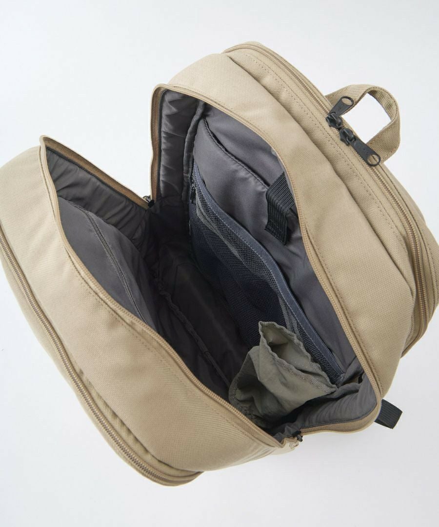 fulcro リュック バックパック 撥水 2WAY 多収納 キャリーオン ダブルPC収納対応 A4 Co-work fma-0035