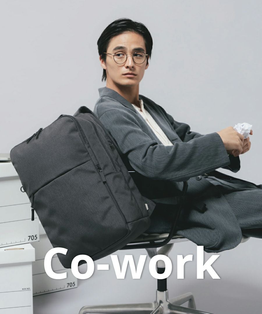 fulcro リュック バックパック 撥水 2WAY 多収納 キャリーオン ダブルPC収納対応 A4 Co-work fma-0035