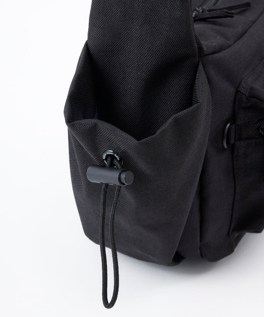 fulcro ショルダーバッグ 撥水 広い開口部 ドローストリングポケット A5 City fma-0023