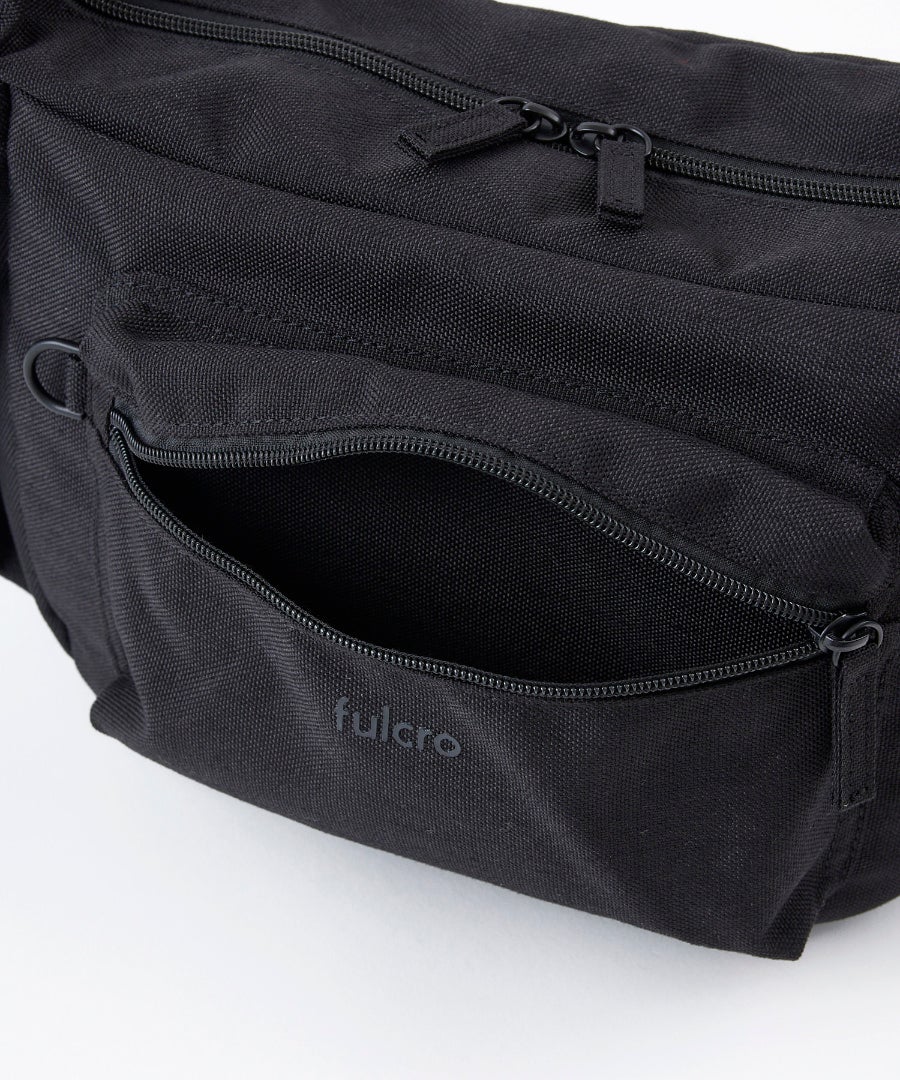 fulcro ショルダーバッグ 撥水 広い開口部 ドローストリングポケット A5 City fma-0023