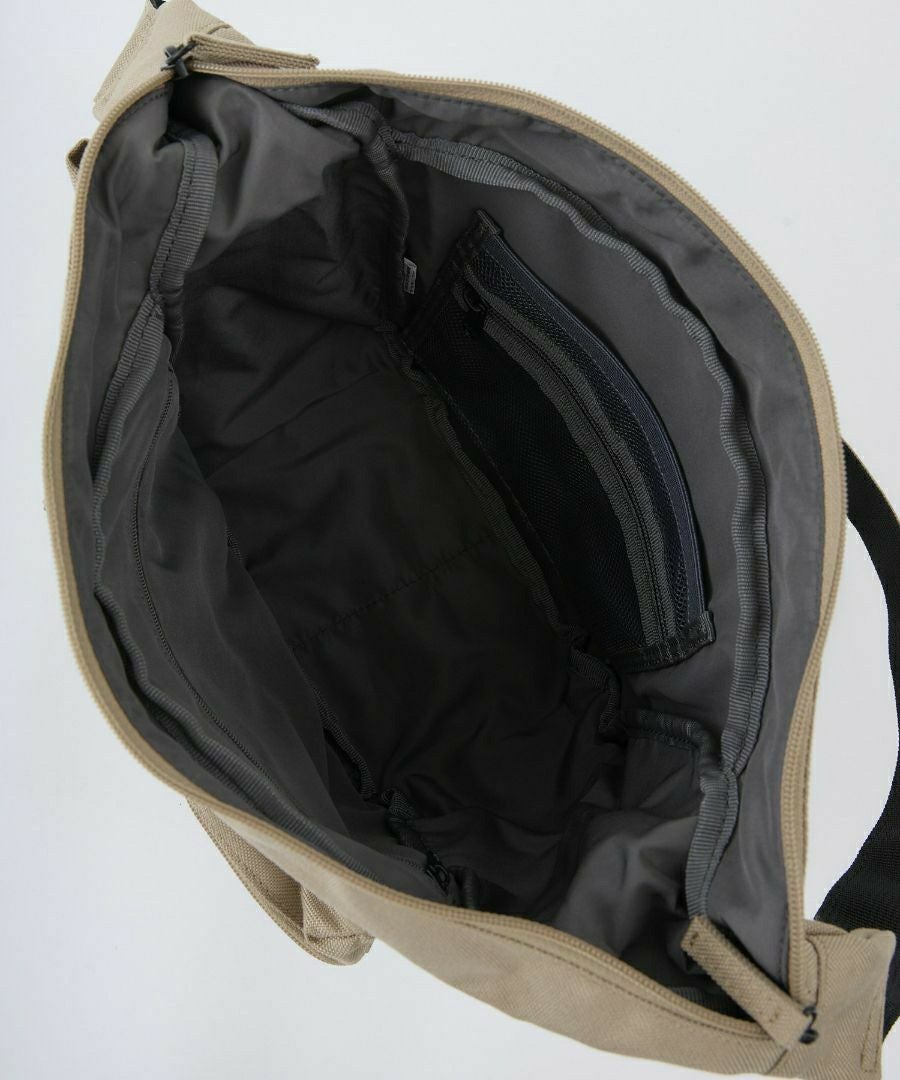 fulcro ショルダーバッグ 撥水 広い開口部 ドローストリングポケット A5 City fma-0023