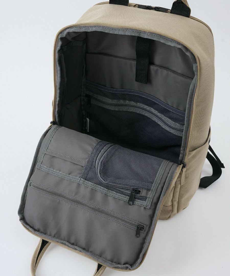 fulcro リュック バックパック 撥水 大容量 キャリーオン 収納しやすい 多収納 A4 City fma-0026