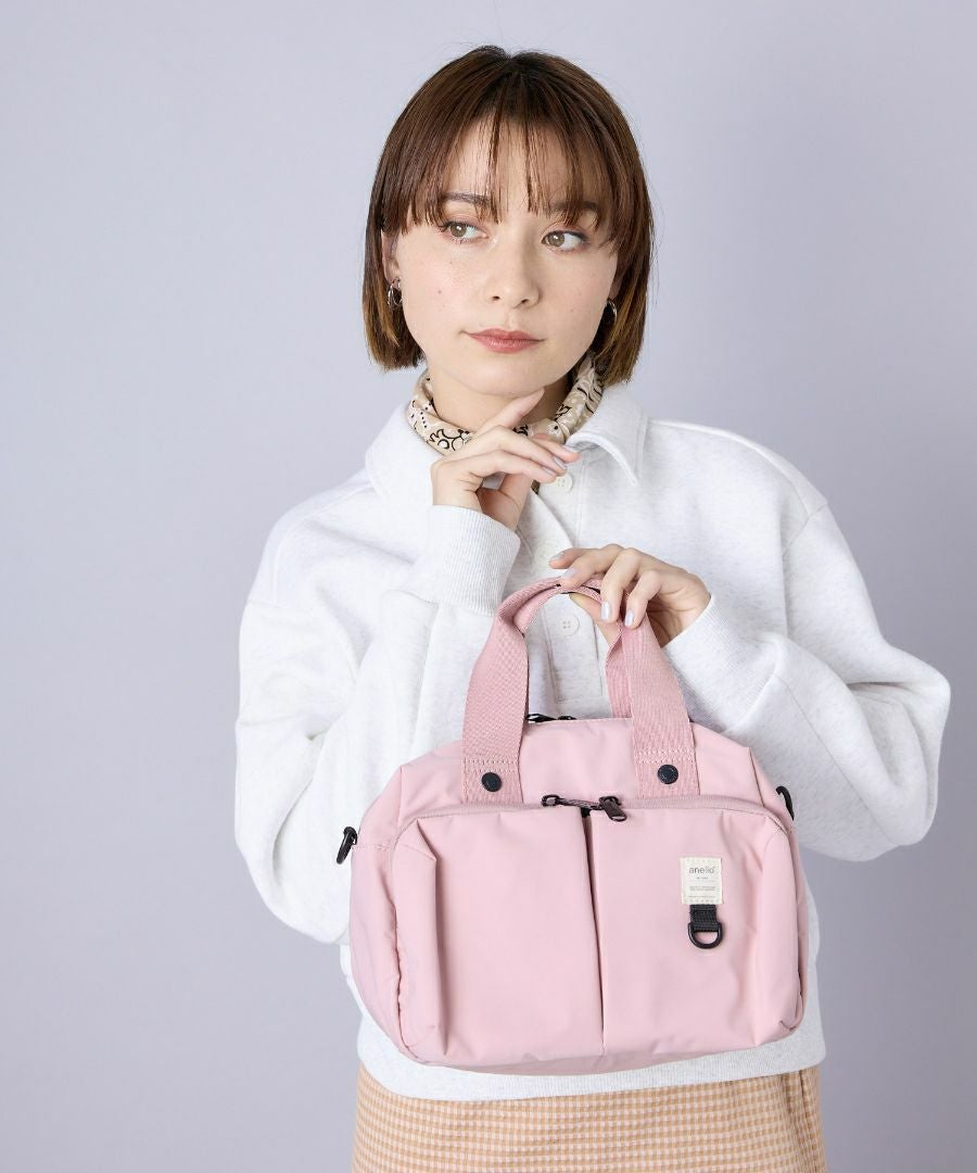 anello ショルダー 両面撥水 軽量 2WAY 10ポケット A5 NEW STANDARD AGB5001