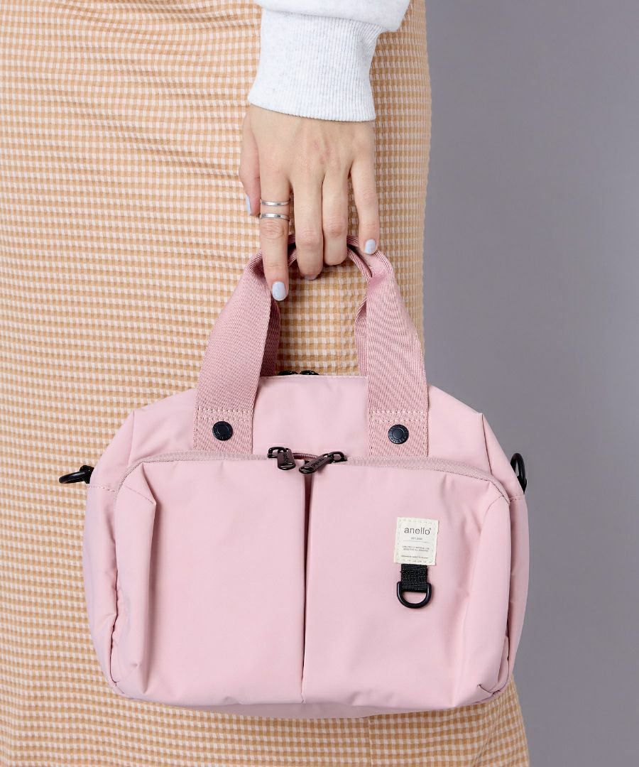 anello ショルダー 両面撥水 軽量 2WAY 10ポケット A5 NEW STANDARD AGB5001