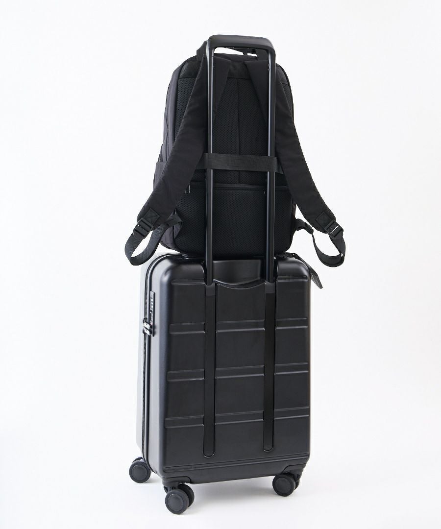 anello リュック バックパック 両面撥水 軽量 12ポケット PC収納 キャリーオン A4 NEW STANDARD AGB5003