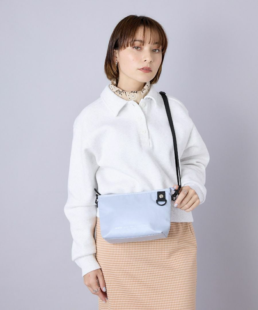 anello ショルダーバッグ 耐水生地 硬すぎない素材でデイリー使いにぴったり mini DANIELLE AIN1301
