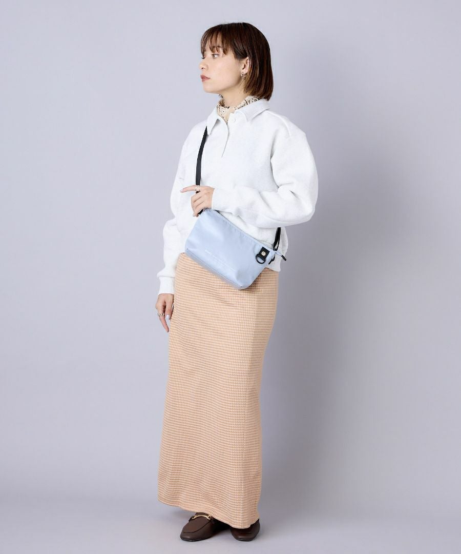 anello ショルダーバッグ 耐水生地 硬すぎない素材でデイリー使いにぴったり mini DANIELLE AIN1301