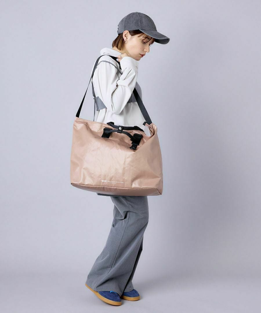 anello トートバッグ 耐水生地 硬すぎない素材でデイリー使いにぴったり A3 DANIELLE AIN1304