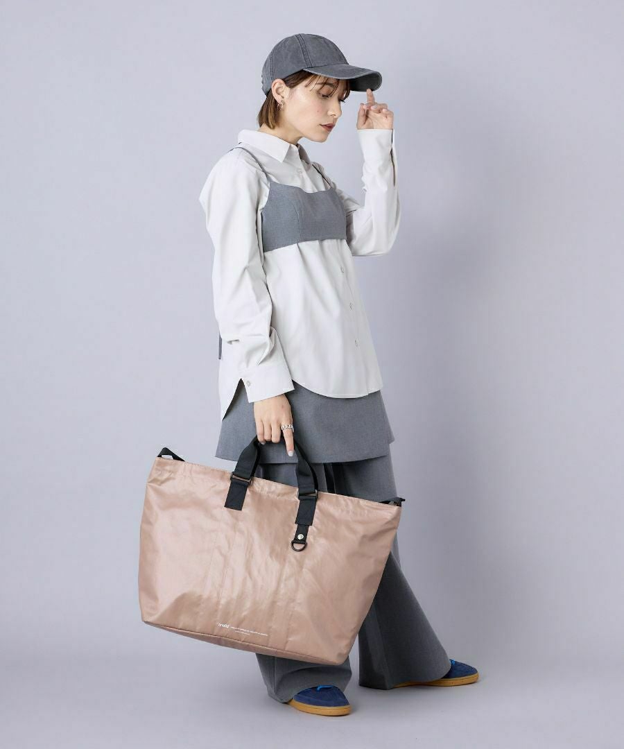 anello トートバッグ 耐水生地 硬すぎない素材でデイリー使いにぴったり A3 DANIELLE AIN1304