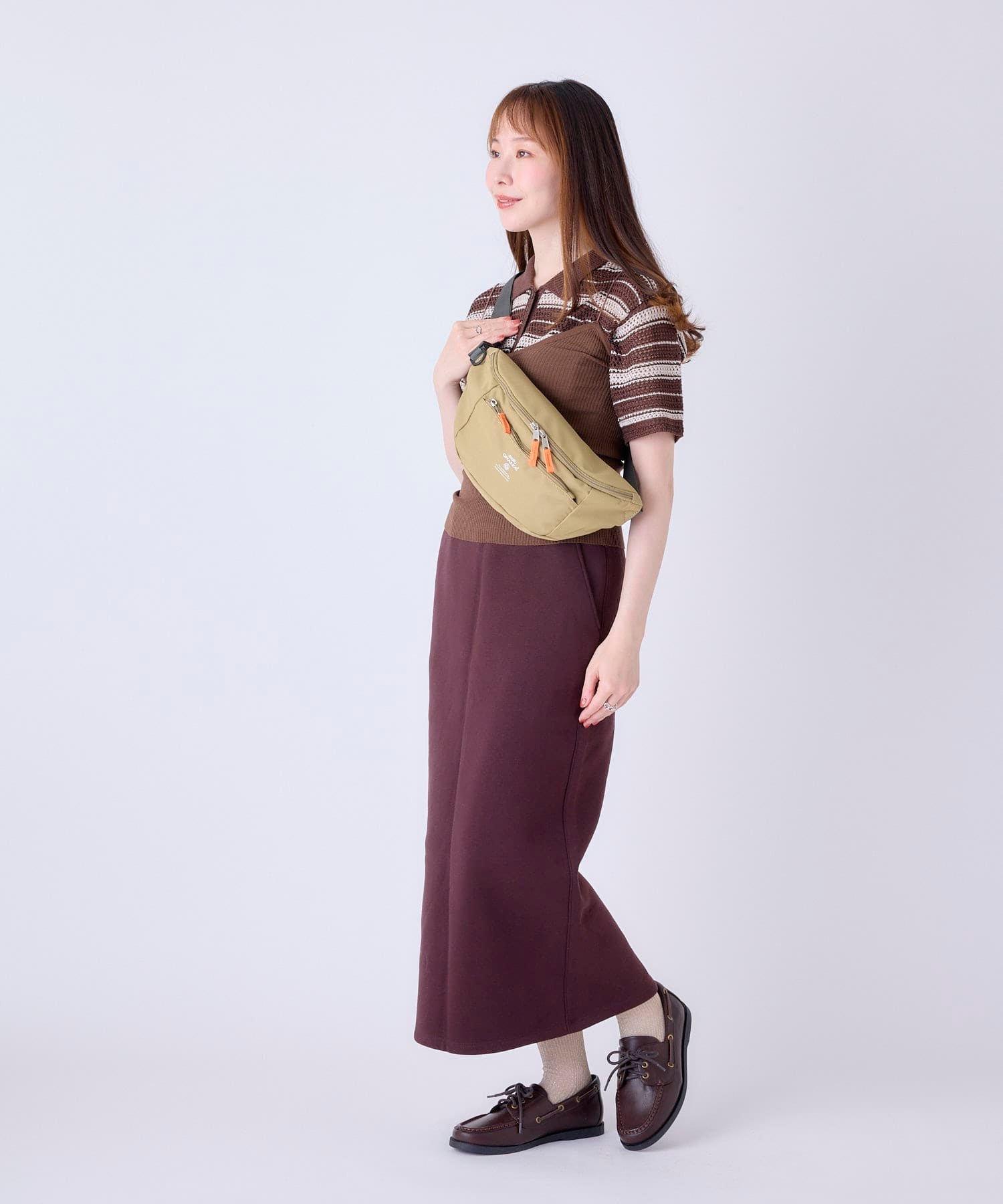 anello GRANDE ボディバッグ ウエストポーチ 両面撥水 軽量 mini CABIN GTM0455