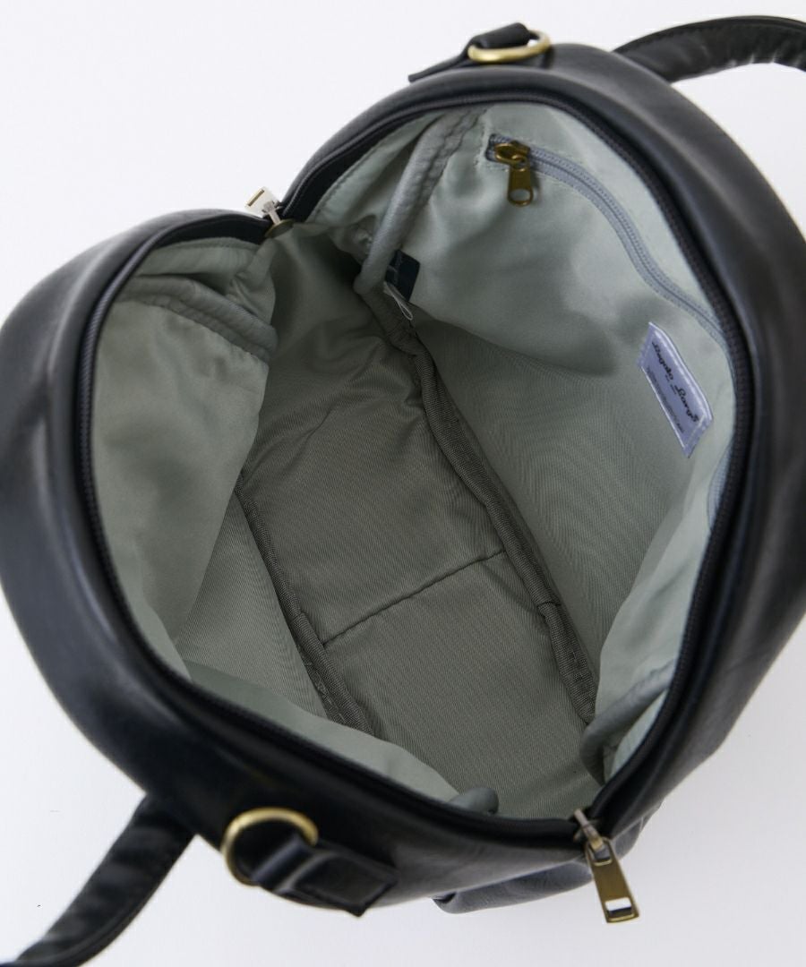 Legato Largo ショルダーバッグ 2WAY ヴィンテージ 自立 本革風合皮 A5 ナチュラルヴィンテージ LG-V0422