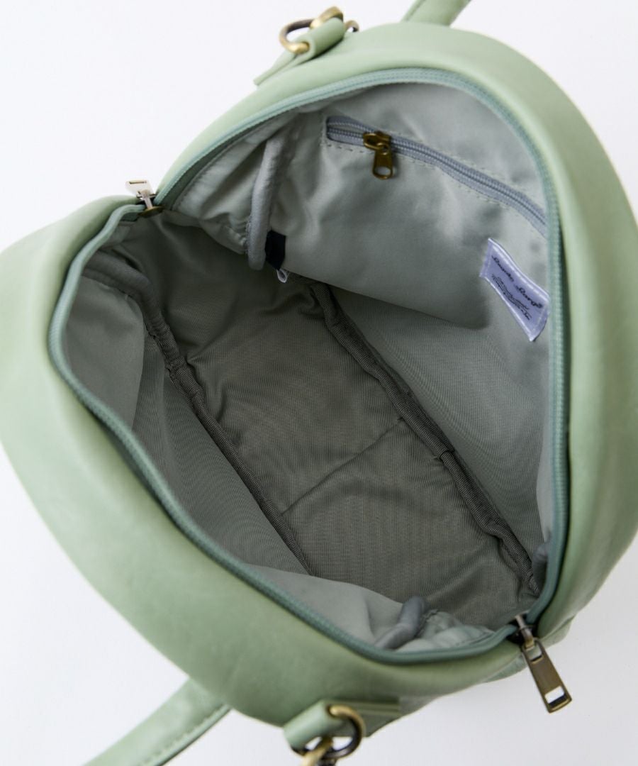 Legato Largo ショルダーバッグ 2WAY ヴィンテージ 自立 本革風合皮 A5 ナチュラルヴィンテージ LG-V0422