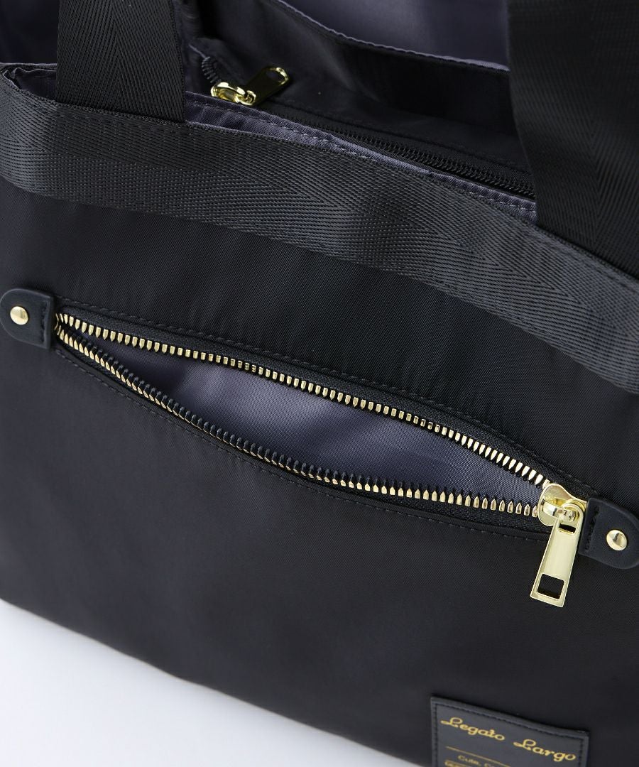 Legato Largo トートバッグ 撥水 10ポケット 自立 A5 オールデイ LT-X0451