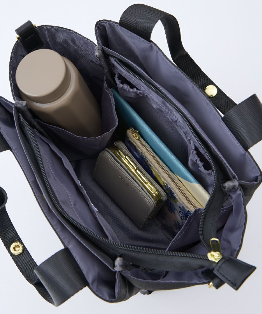 Legato Largo トートバッグ 撥水 10ポケット 自立 A5 オールデイ LT-X0451