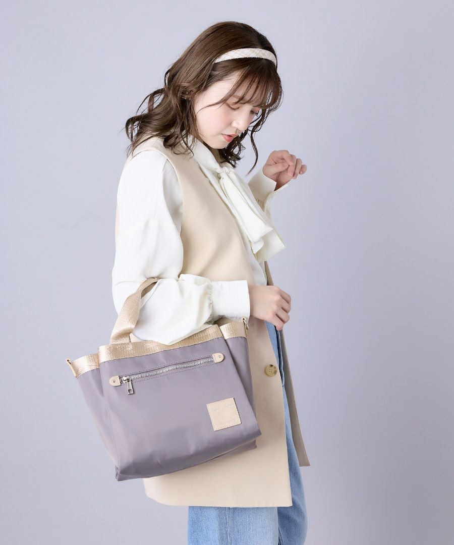 Legato Largo トートバッグ 撥水 10ポケット 自立 A5 オールデイ LT-X0451